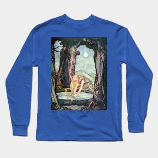 The Goose Girl at the Well - Rie Cramer Long Sleeve T-Shirt